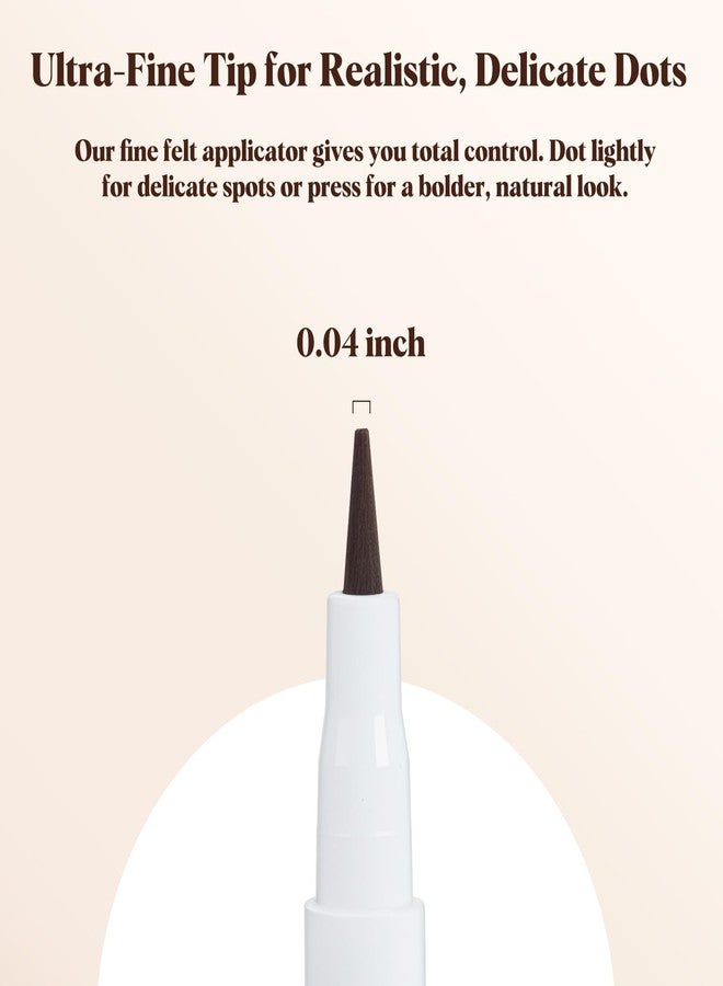 NOKOGMT Freckle Pen 4 PCS Set – 4 Colors (Light Brown, Natural Coffee, Chestnut, Dark Brown) for Natural Looking Fake Freckles – Waterproof, Long Lasting Faux Freckles Makeup Tool - Image 3
